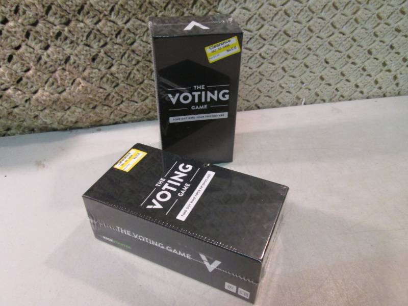 lot 139 image: Lot of 2 The Voting Game Games Unop...