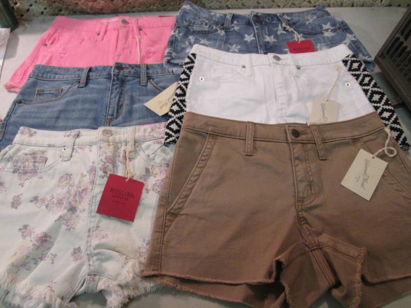 lot 142 image: 6 Pair of Ladies Size 025 Shorts N...