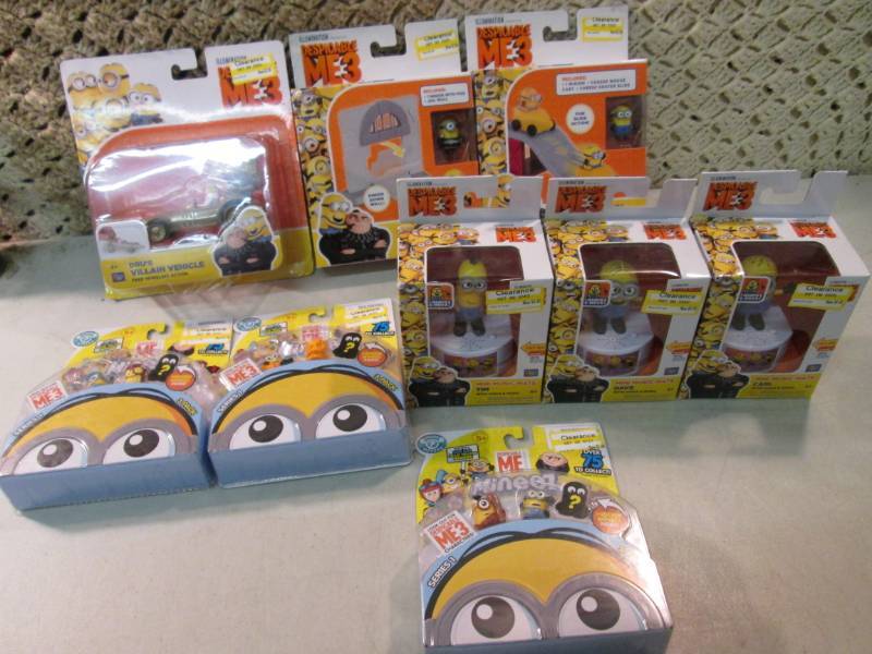 lot 156 image: Lot of Minoin Toys Retail $5.99 to ...