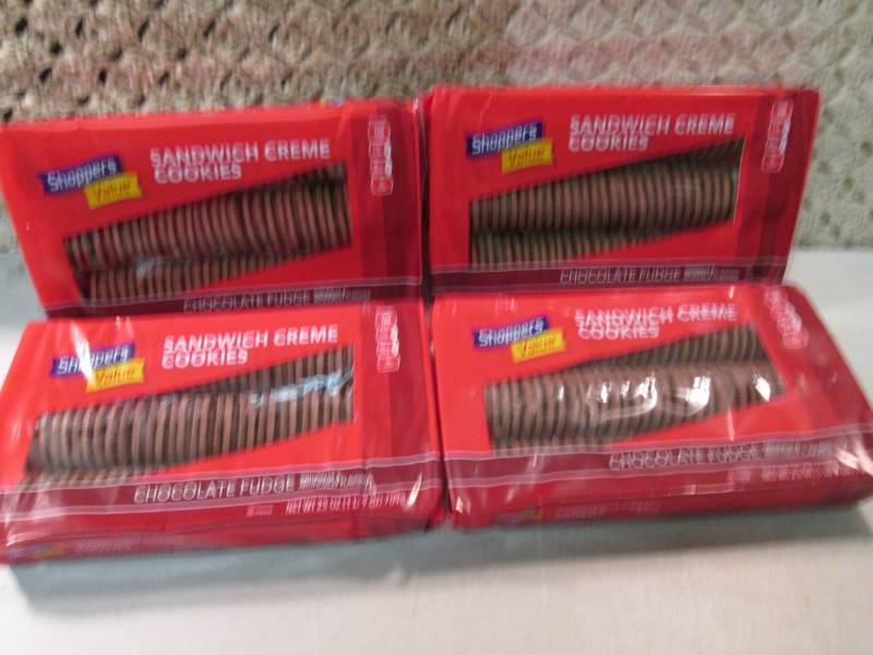 lot 178 image: 4 Packs of Chocolate Fudge Sandwich...