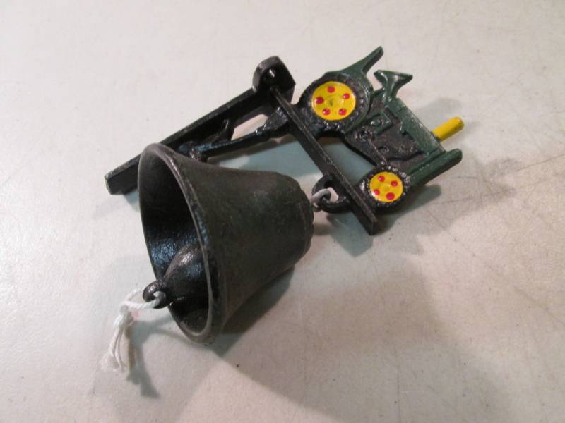 lot 238 image: Cast Iron Bell and Mounting Bracket...