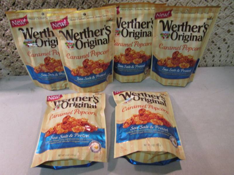 lot 265 image: 6 Bags of Werthers Original Caramel...
