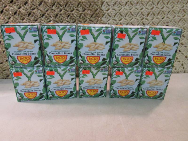 lot 275 image: 10 Boxes of Organic Cannellini Bean...