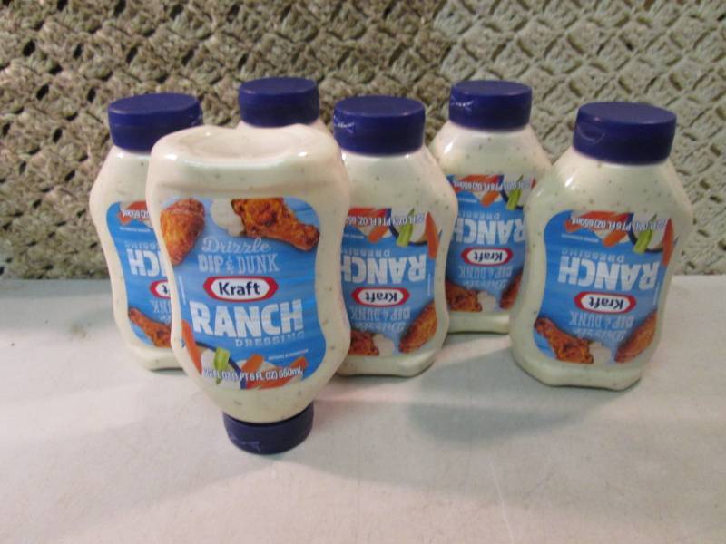 lot 276 image: 6 Bottles of Kraft Ranch Dressing B...