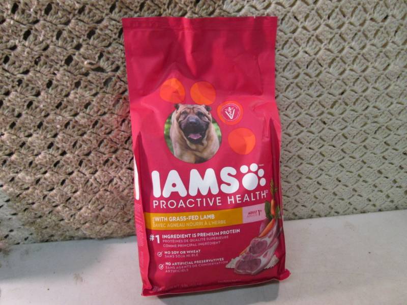 lot 283 image: 6 Pound Bag of Iams Proactive Healt...