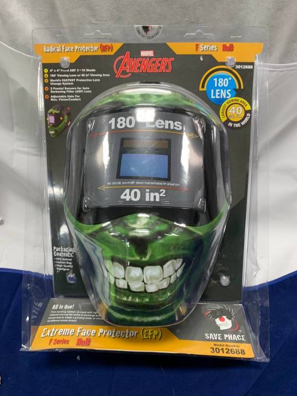 lot 17 image: Welding Helmet ADF 3-10  $287 Retail