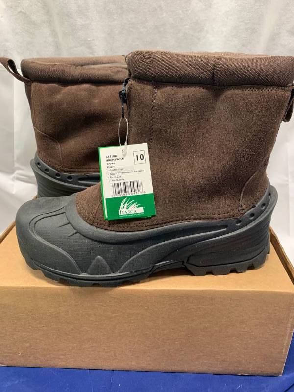 lot 23 image: Mens Itasca Winter Boots Size 10