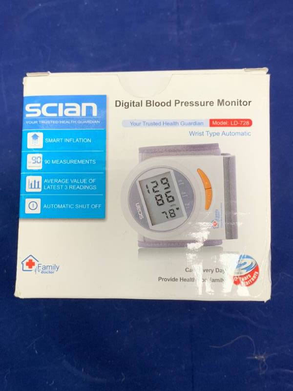 lot 47 image: Digital Wrist Blood Pressure Monitor