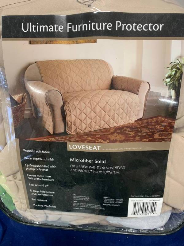 lot 75 image: Loveseat Pet Protector