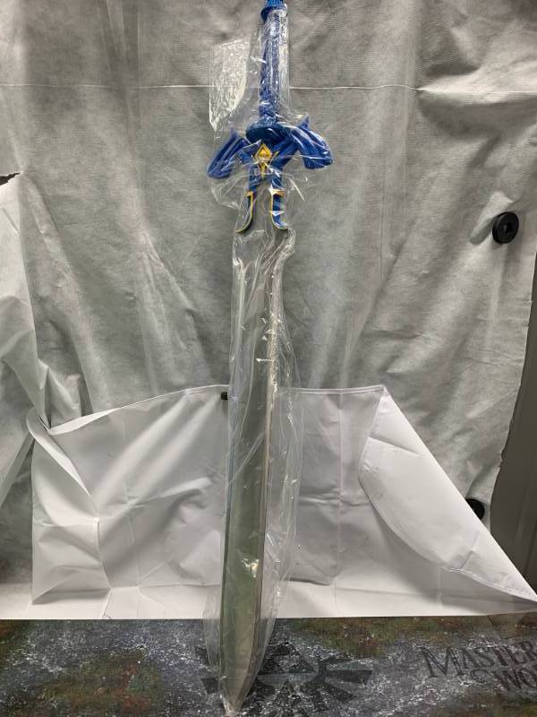 lot 83 image: Master Sword (just over 3 feet tall)