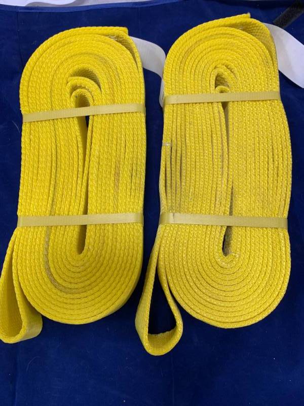 lot 114 image: Lot of 2 Boxer 2 x 30 Tow Straps