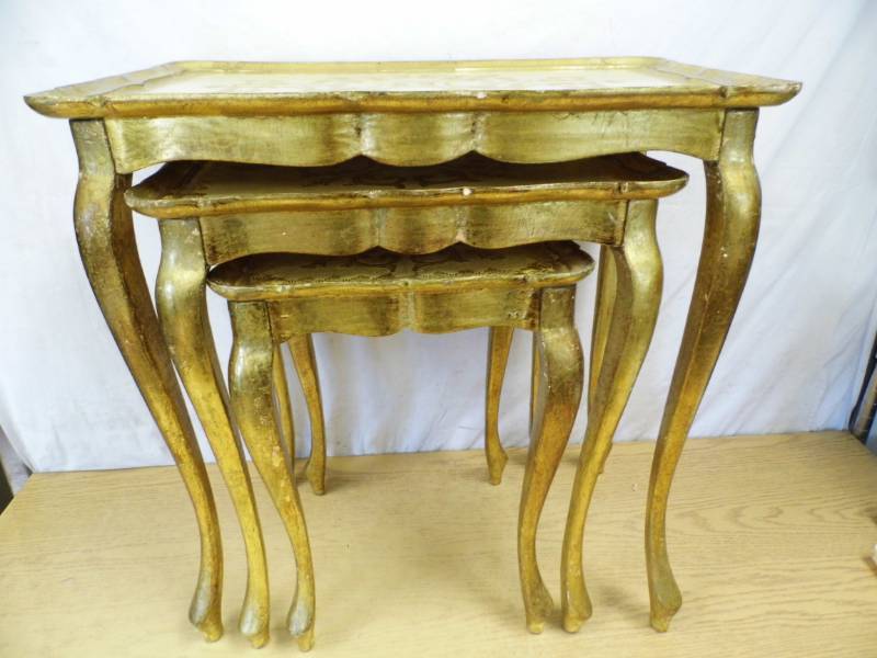 Wooden Nesting Tables