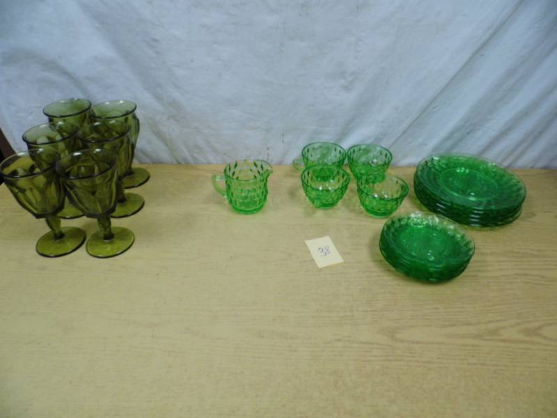 Green Glassware