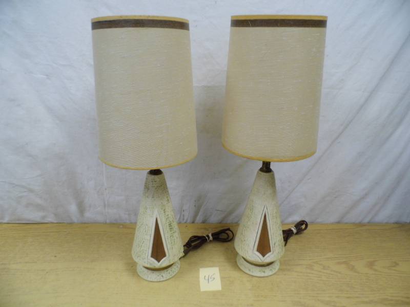 Pair of Mid Century Lamps