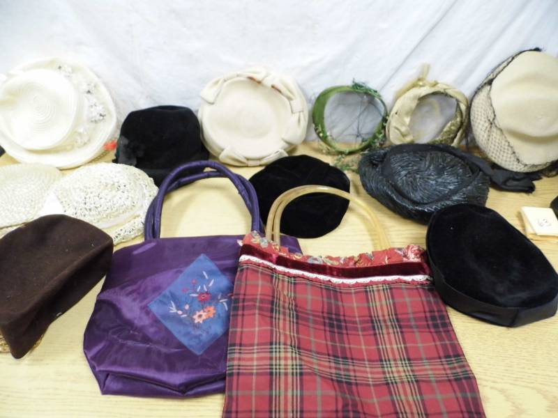Vintage Womens Hats - Purses