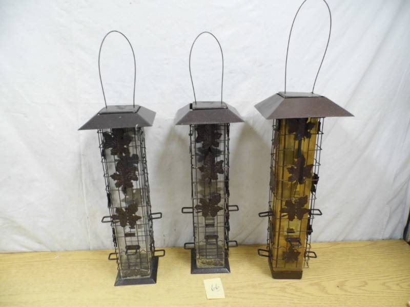 Lot of 3 Bird Feeders