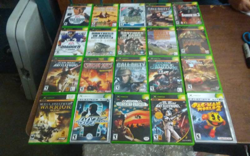 lot 11 image: 20 X-Box Games
