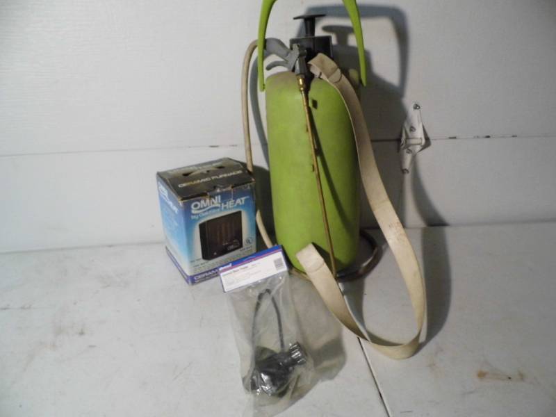 lot 34 image: Heater - Sprayer - Motor Flusher