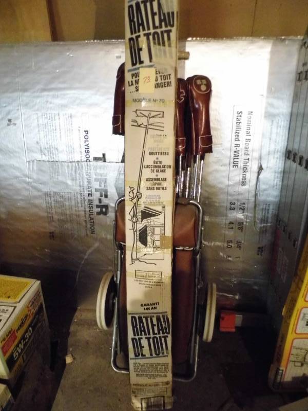lot 73 image: Golf Clubs - Roof Rake