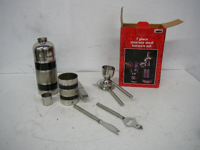 Stainless Steel Barware Set