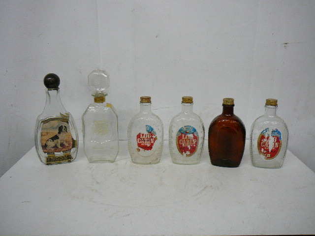 Liquor Decanters - Syrup Jars
