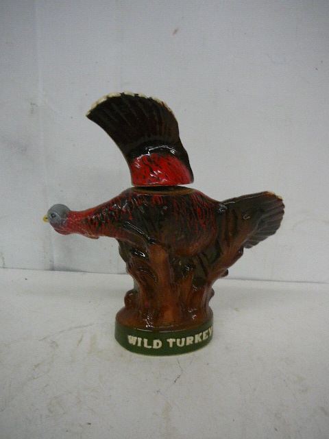 Wild Turkey Ceramic Liquor Decanter