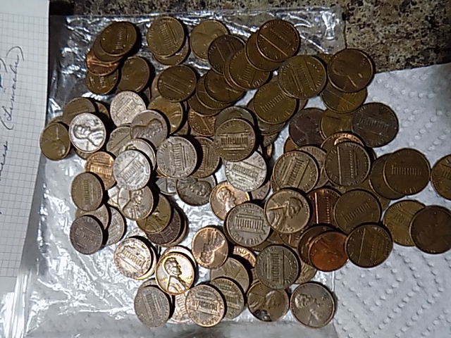 A Lot of Lincoln Pennies