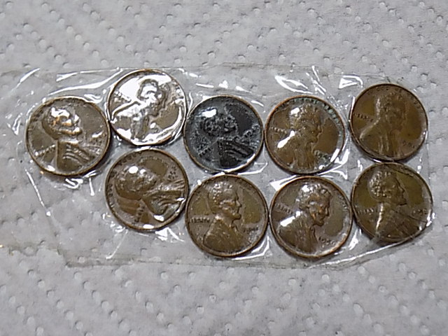 Lot of Wheat Pennies