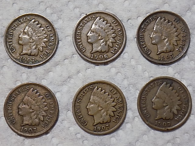 Lot of Indian Head Pennies
