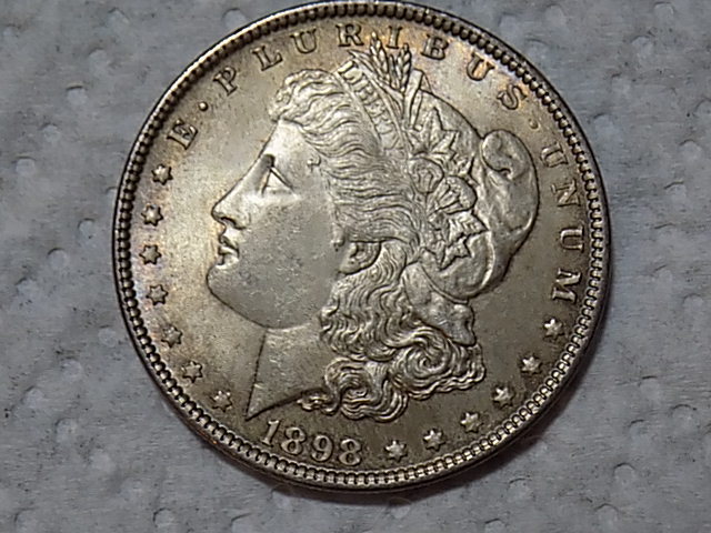 1898 Morgan Silver Dollar
