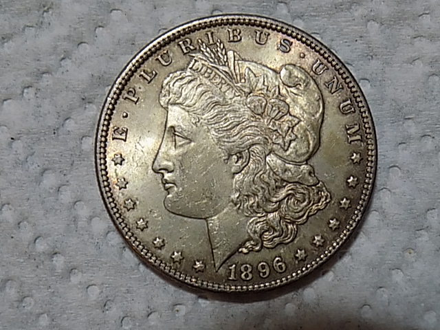 1896 Morgan Silver Dollar