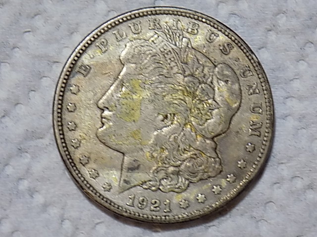 1921 Morgan Silver Dollar