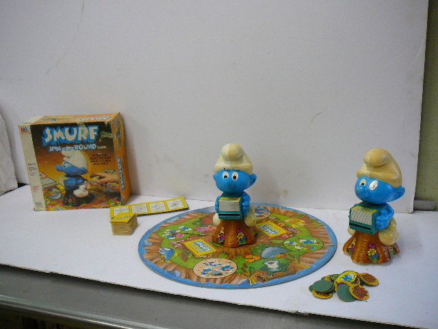 Smurf Spine - A - Round Game