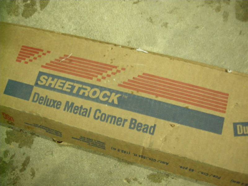 lot 48 image: Sheet Rock Deluxe Metal Corner Bead