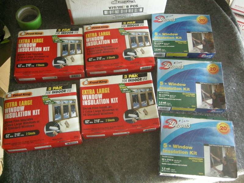 lot 88 image: Group Window Insulator Kits