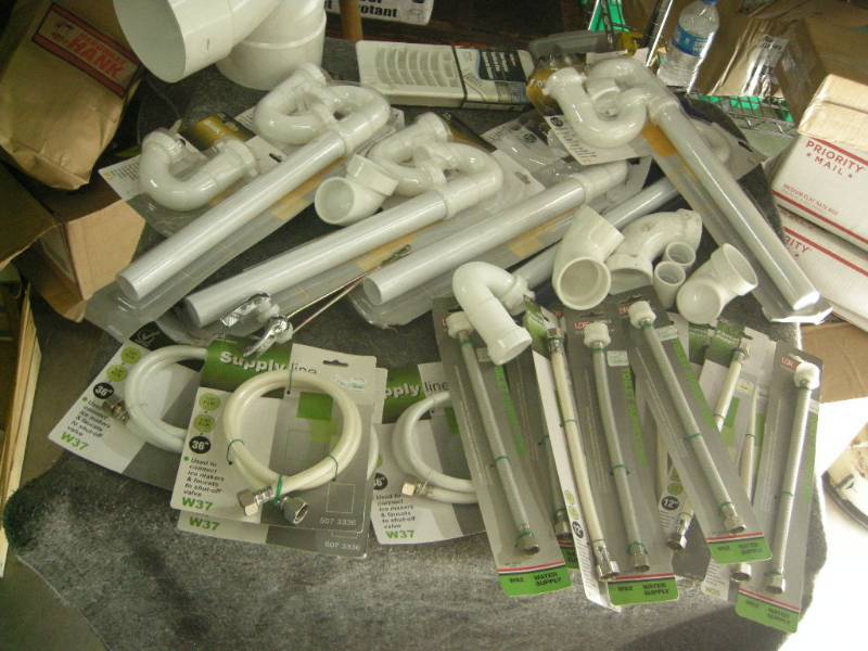 lot 93 image: Kitchen, Bathroom Plumbing Supplies