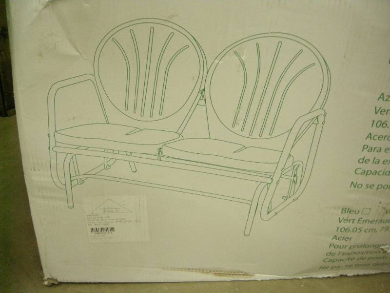 lot 104 image: Glider Double Rocker