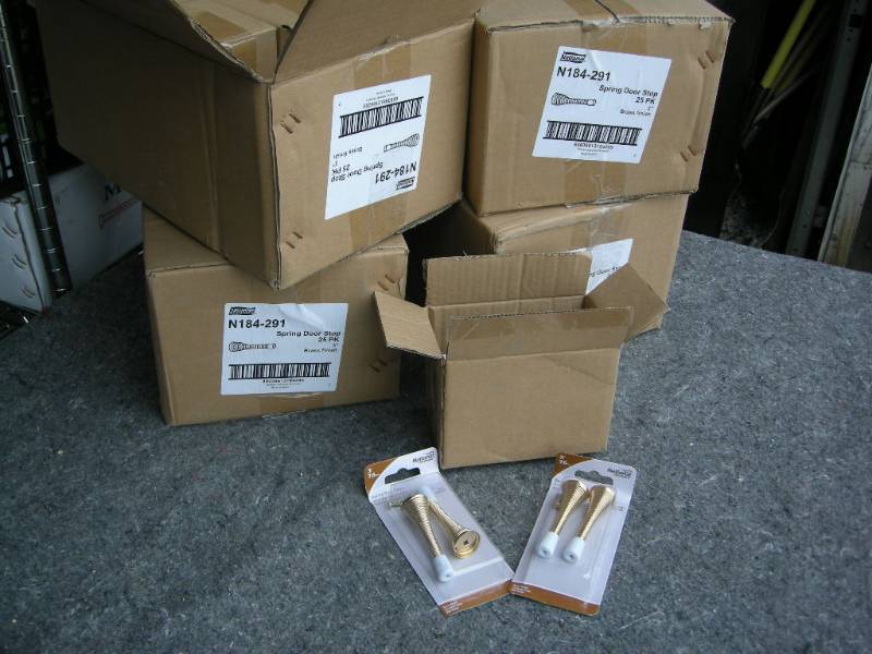 lot 108 image: 4 Cases Spring Door Stops