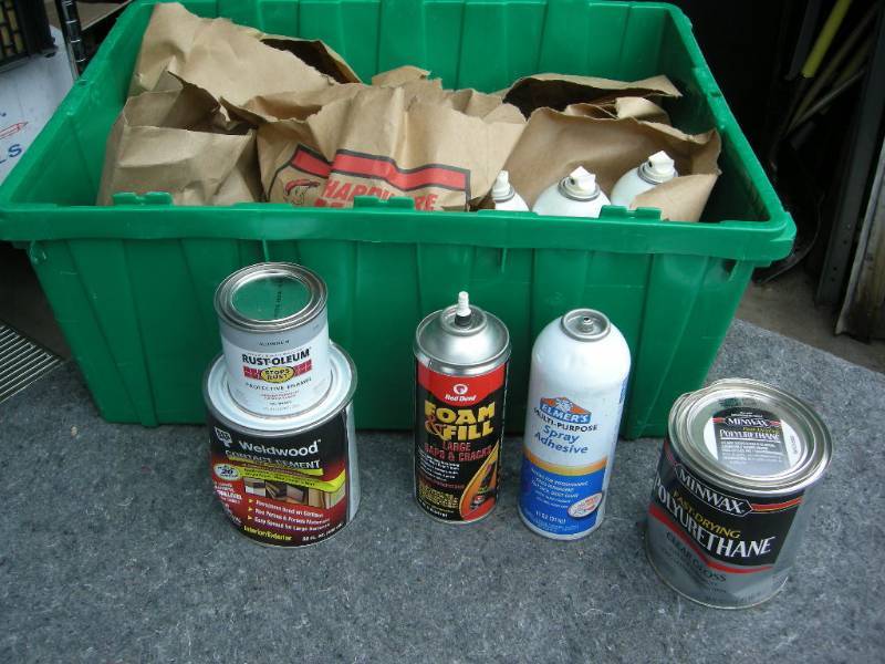 lot 121 image: Group Adhesives, Foam, Polyurethane