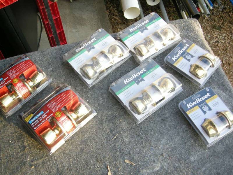 lot 144 image: Door Handles and Deadbolts