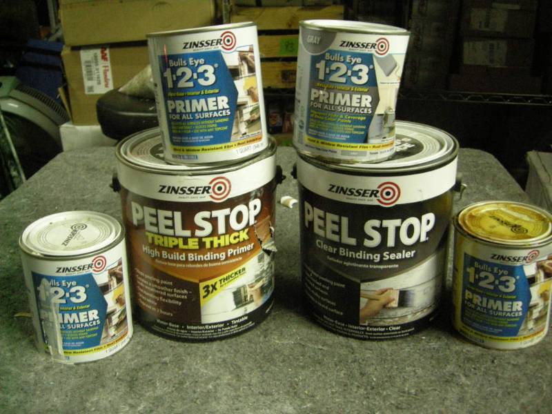 lot 154 image: Zinsser Primer Paint