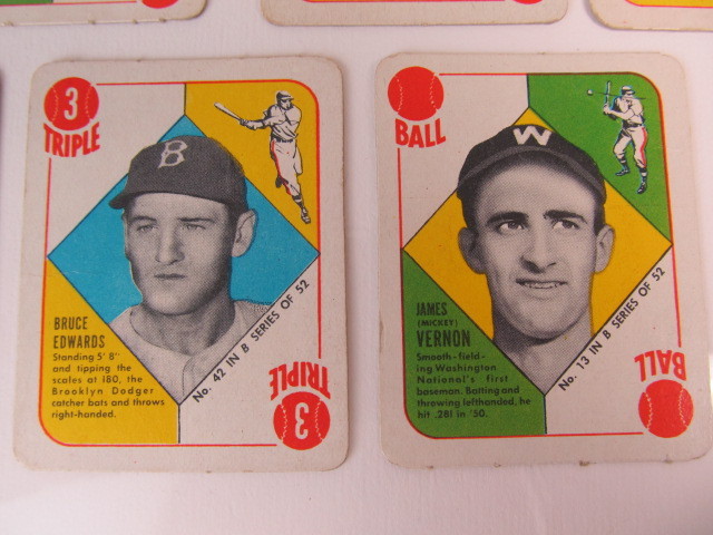 lot 92 image: Original TOPPS 1951 Blue Back Baseball Cards