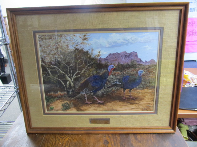 lot 91 image: ORIGINAL Painting on Canvas by Wildlife Artist Donald Blakney