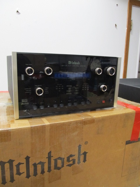 lot 110 image: McIntosh MX135 AV Control System wOriginal Box
