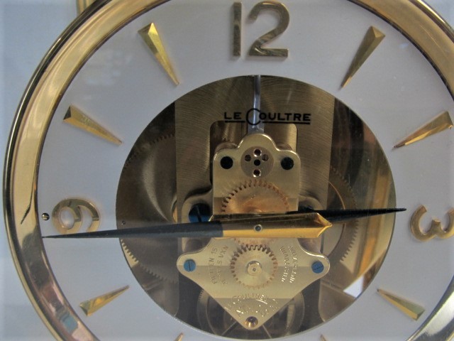 lot 143 image: NICE Original 1950s JAEGER LeCOULTRE ATMOS Clock