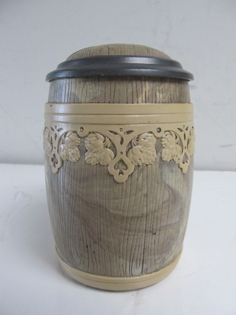 lot 79 image: Original Antique Signed METTLACH Beer Stein