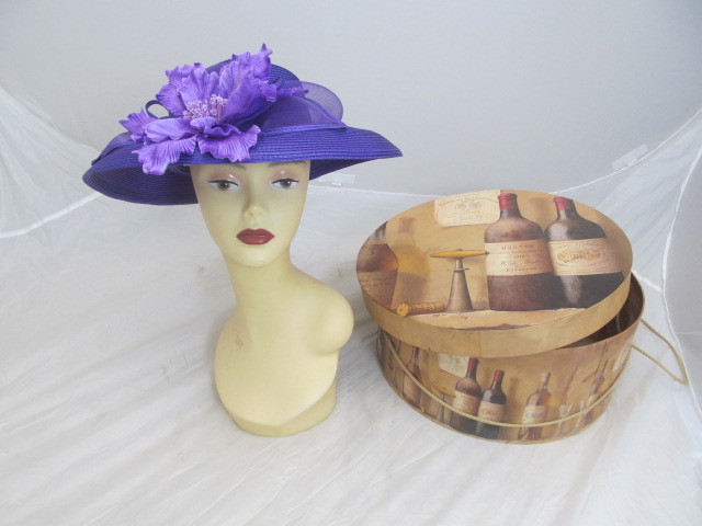 Flower ASHRO Ladies' Church Hat w 