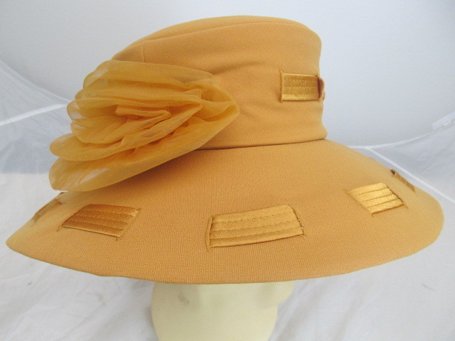 lot 65 image: Brand New ML STUDIO Bronze Womens Church Hat