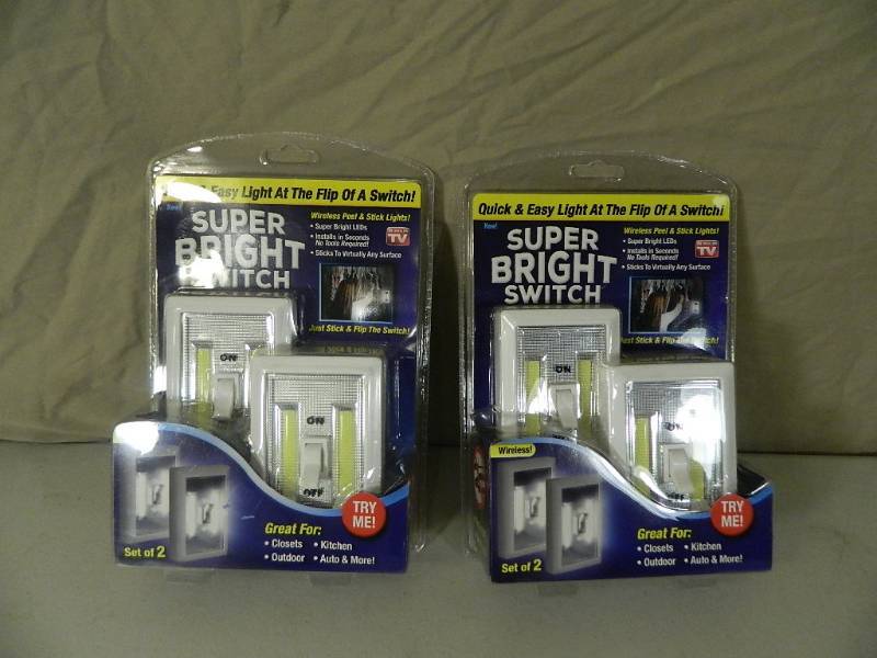 lot 20 image: 2 New Sets of Super Bright Switches