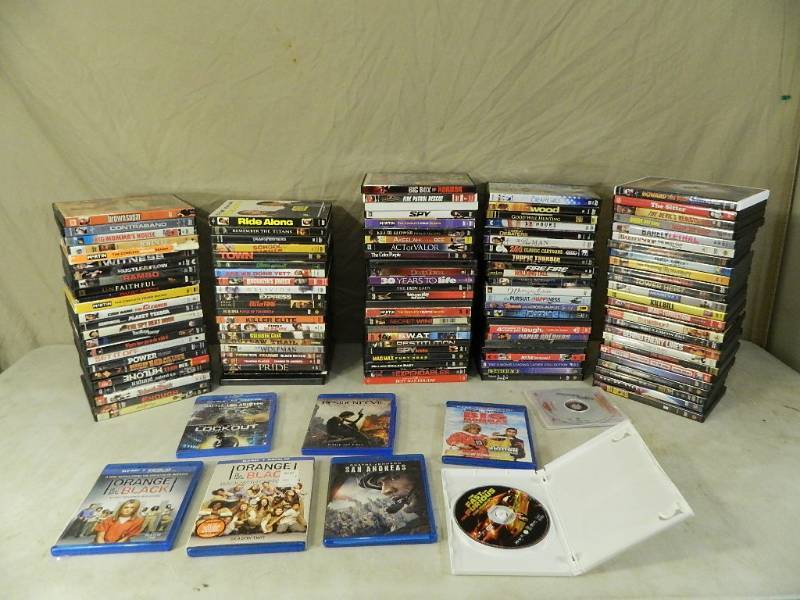 lot 129 image: Over 125 Dvds